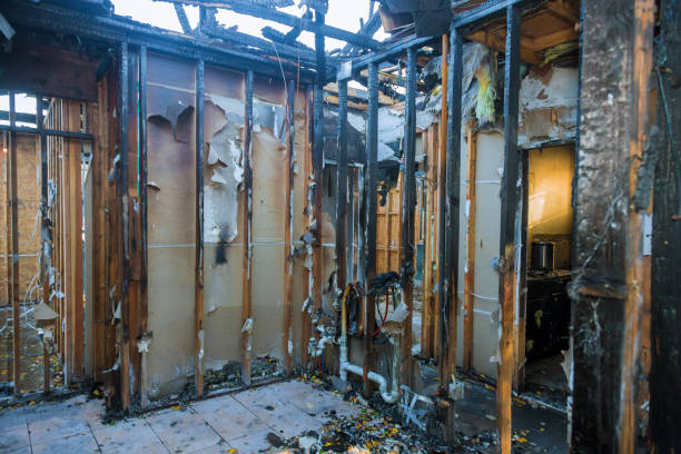 Professional Smoke Damage Removal technician working in Haltom City, TX